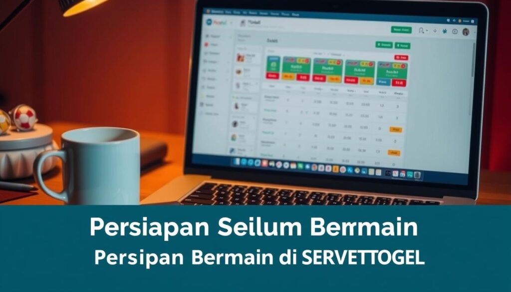 persiapan togel online